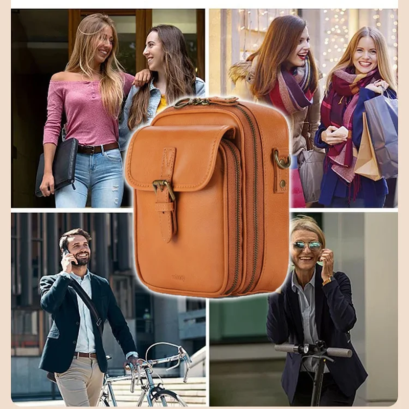 Uformell Crossbody Liten Firkantet Veske