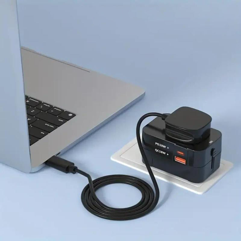 Universell Reiseadapter med Dobbel USB-port