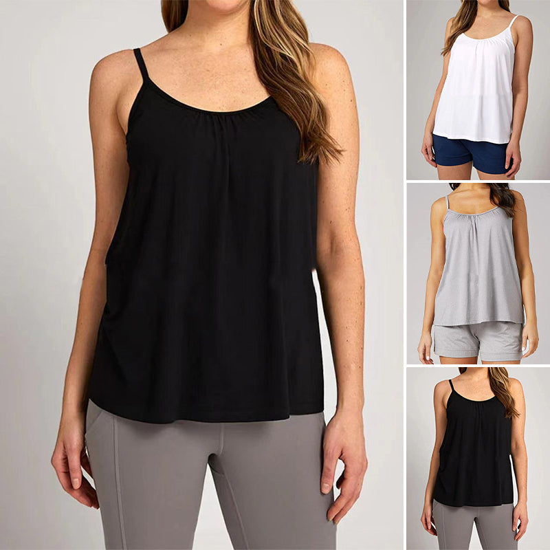 Løstsittende Tank Top Med innebygd BH