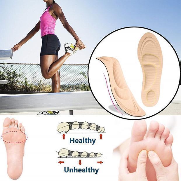 4D Insole Comforter-Reduce Shock And Pressure-1 Pair