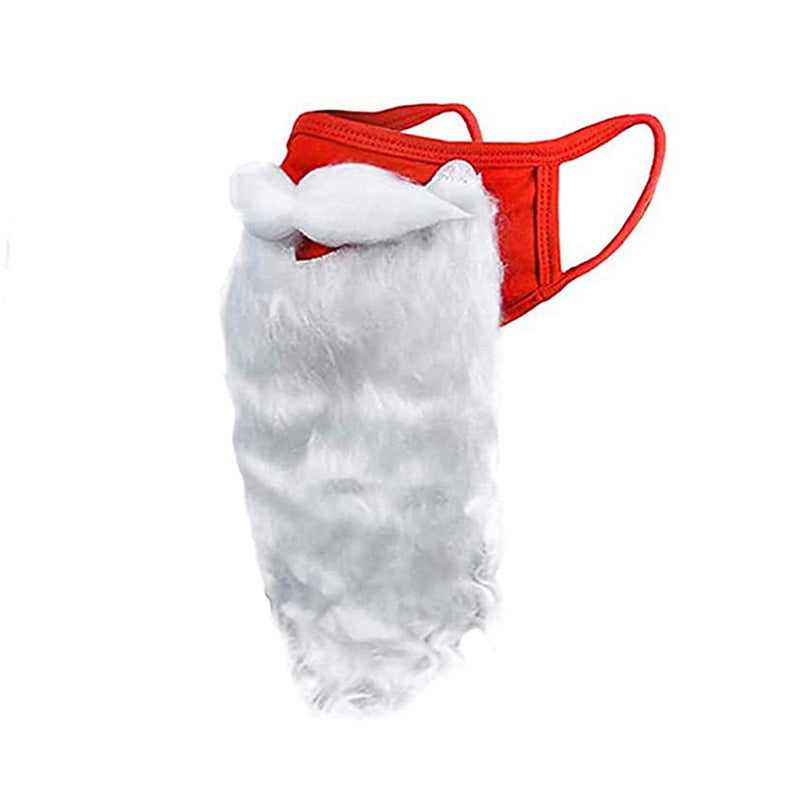 Julenissens ansiktsmaske