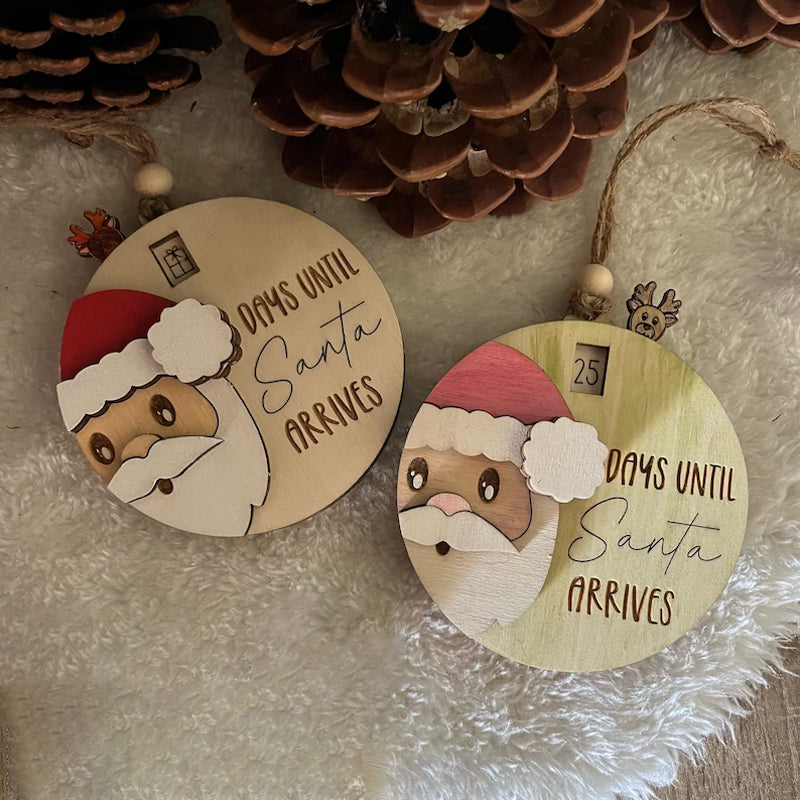 3D-nissen Countdown to Christmas Ornament