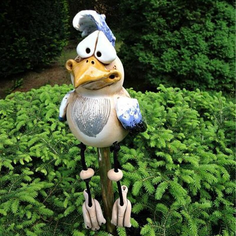 Harpiks kylling hage ornament