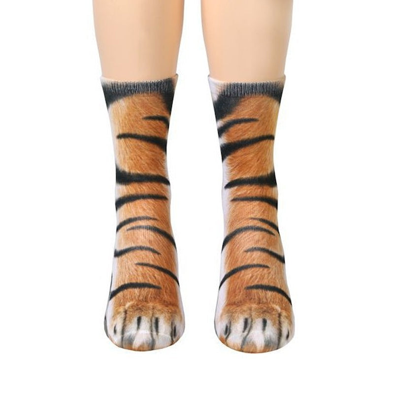 Flurry 3D Animal Paw Sokker-[ONE SIZE FITS ALL]