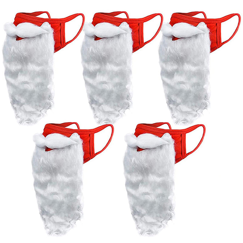 Julenissens ansiktsmaske